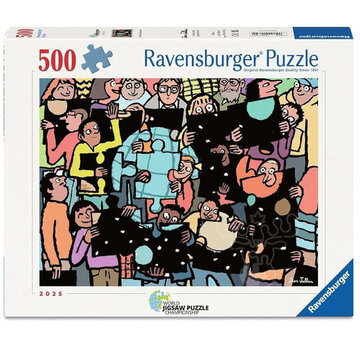 Ravensburger Ravensburger Puzzle Community Puzzle 500pcs World Jigsaw Puzzle Championship 2025