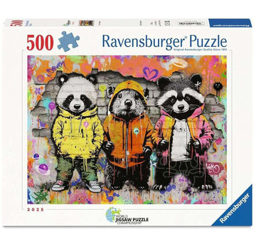 Ravensburger Ravensburger Furry Friends Puzzle 500pcs World Jigsaw Puzzle Championship 2025