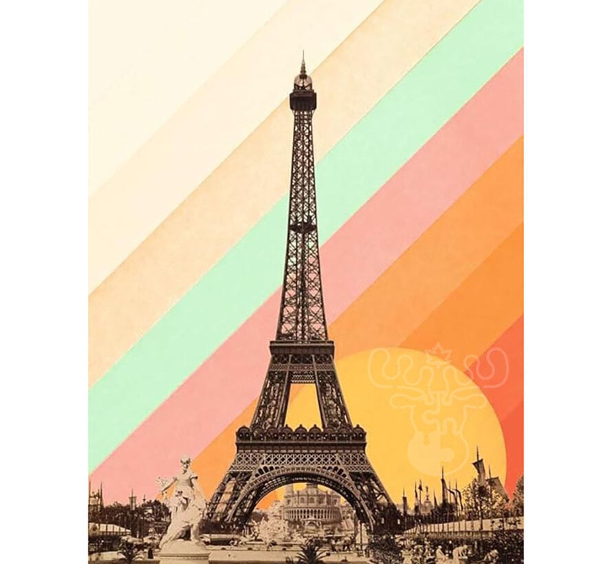 Ravensburger Paris Rainbow Puzzle 500pcs World Jigsaw Puzzle Championship 2025