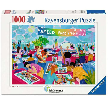 Ravensburger Ravensburger Speed Puzzling Puzzle 1000pcs World Jigsaw Puzzle Championship 2025