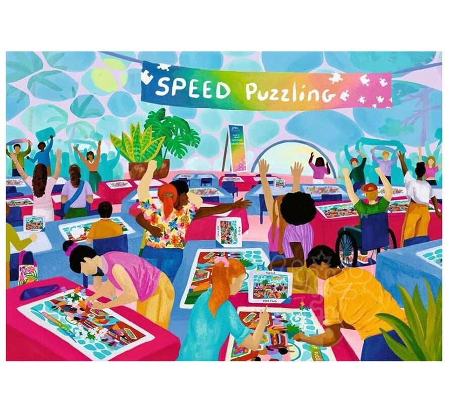 Ravensburger Speed Puzzling Puzzle 1000pcs World Jigsaw Puzzle Championship 2025