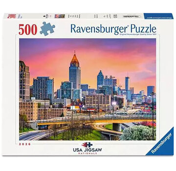 Ravensburger Ravensburger Atlanta Skyline at Dusk Puzzle 500pcs USA JPA Nationals 2026