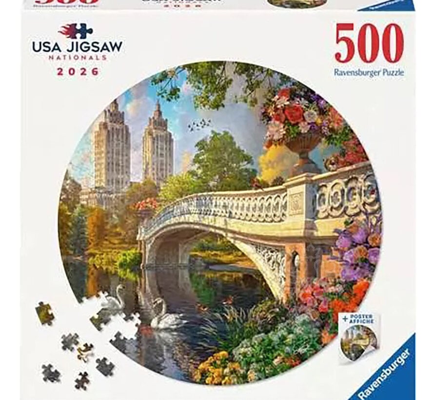 Ravensburger Bow Bridge Beauty Puzzle 500pcs USA JPA Nationals 2026