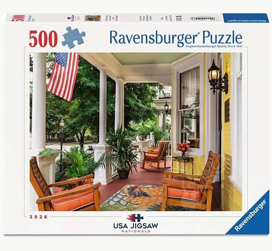 Ravensburger Front Porch Days Puzzle 500pcs USA JPA Nationals 2026
