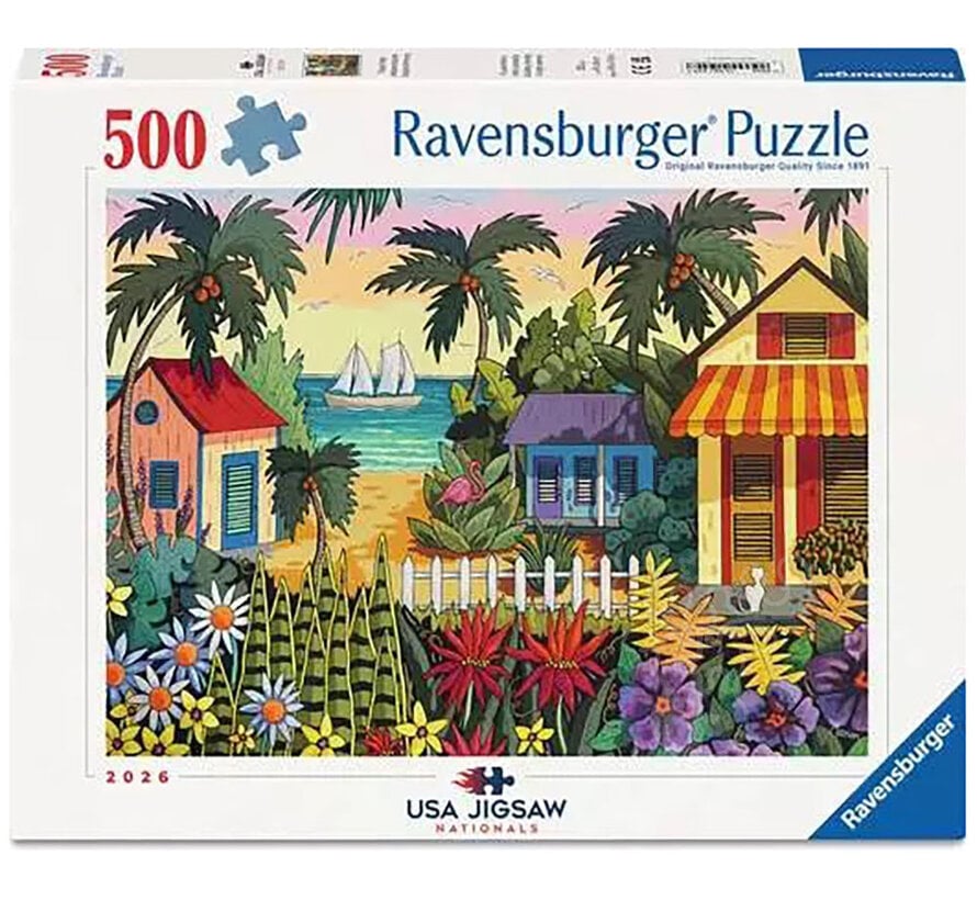 Ravensburger Tropical Vibes Puzzle 500pcs USA JPA Nationals 2026