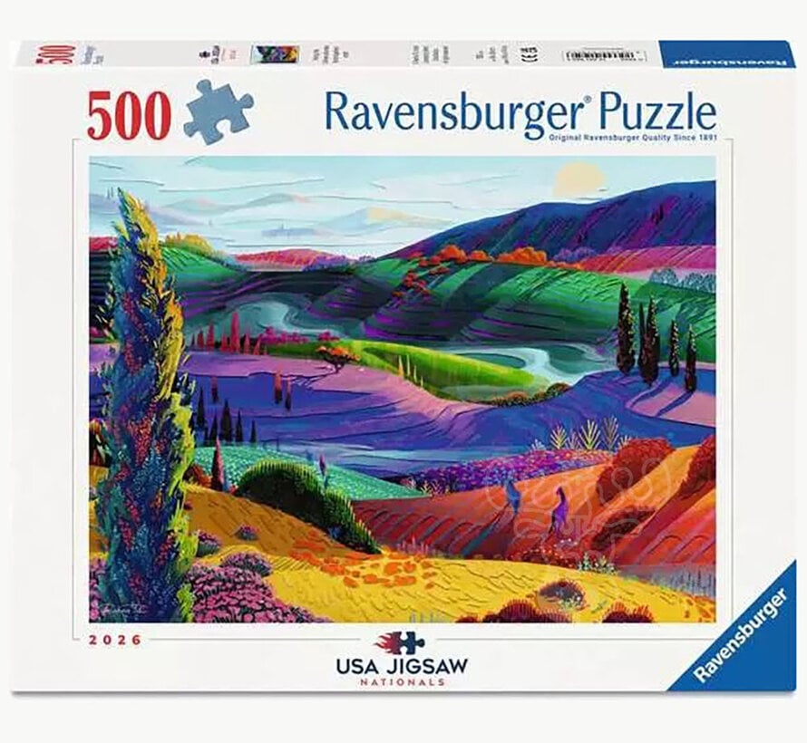 Ravensburger Rolling Hills Puzzle 500pcs USA JPA Nationals 2026