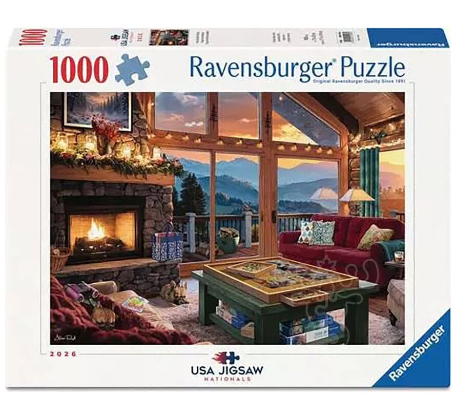 Ravensburger Mountainside Puzzling Puzzle 1000pcs USA JPA Nationals 2026