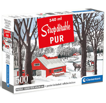 Clementoni Clementoni Maple Syrup Can  Puzzle 500pcs