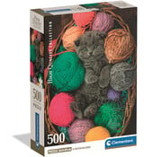 Clementoni Clementoni Fluffy Kitten Puzzle 500pcs