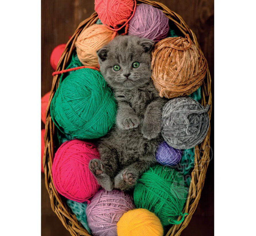 Clementoni Fluffy Kitten Puzzle 500pcs