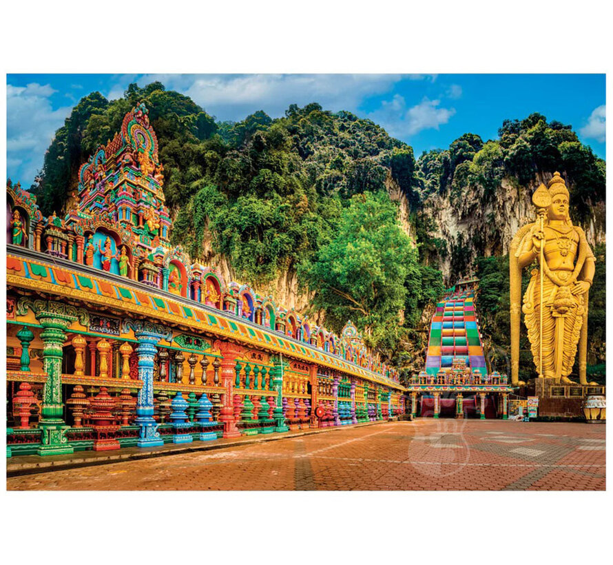 Clementoni Painted Batu Caves Puzzle 1000pcs