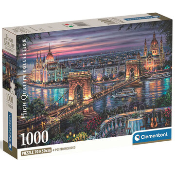 Clementoni Clementoni Lights of the Danube Puzzle 1000pcs