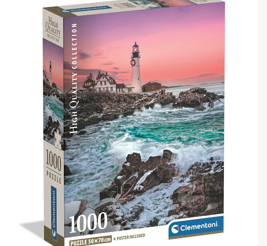 Clementoni First Snow at Portland Head Puzzle 1000pcs
