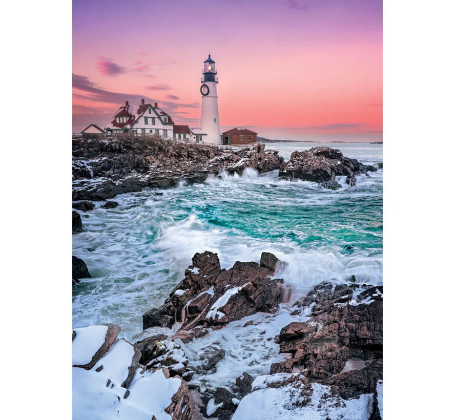 Clementoni First Snow at Portland Head Puzzle 1000pcs