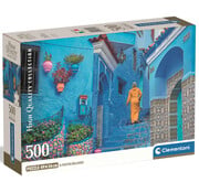 Clementoni Clementoni Blue Street of Chefchaouen Puzzle 500pcs