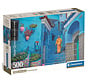 Clementoni Blue Street of Chefchaouen Puzzle 500pcs