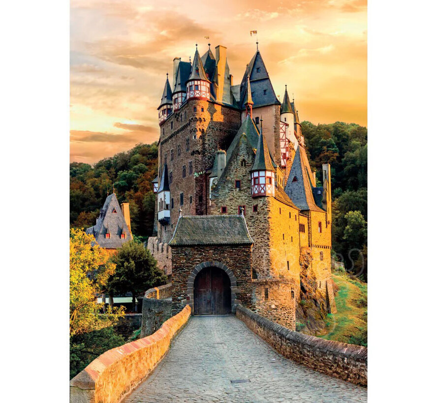 Clementoni Golden Hour At Eltz Castle Puzzle 1000pcs