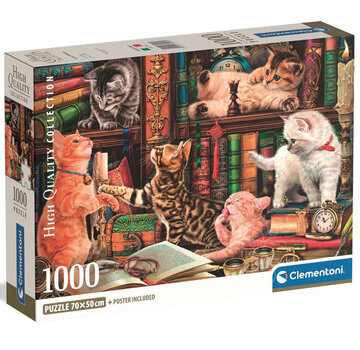 Clementoni Clementoni Curious Whiskers Puzzle 1000pcs
