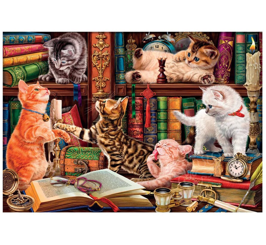Clementoni Curious Whiskers Puzzle 1000pcs
