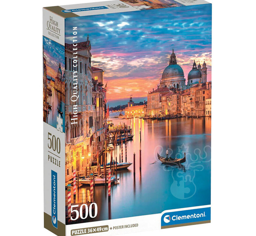 Clementoni Lighting Venice Puzzle 500pcs