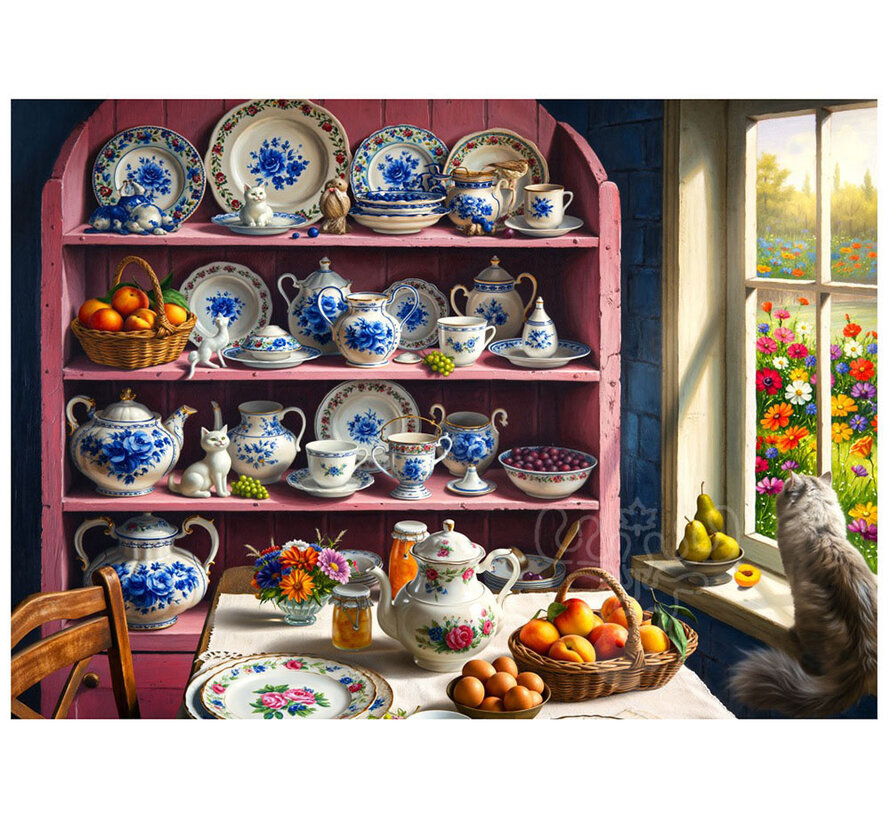 Alipson The Kitchen Buffet (Le buffet de cuisine) Puzzle 500pcs