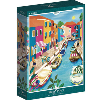 Pieces & Peace Pieces & Peace Burano Puzzle 1000pcs