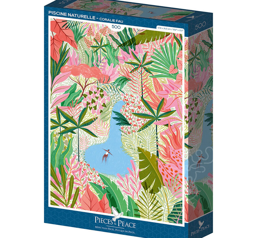 Pieces & Peace Natural Pool Puzzle 500pcs