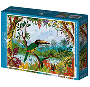Pieces & Peace Pieces & Peace Collared Araçari (Araçari à Collier) Puzzle 1500pcs