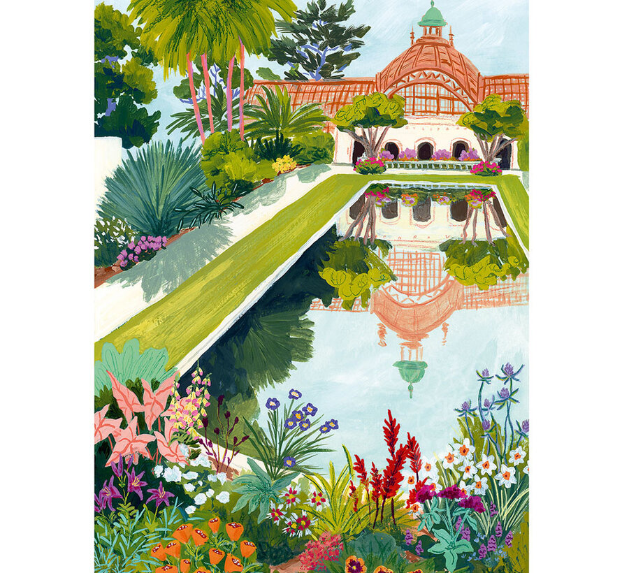 Pieces & Peace Balboa Park Puzzle 1000pcs