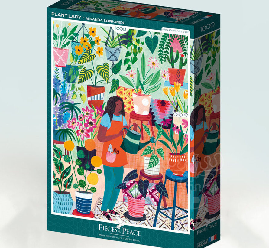 Pieces & Peace Plant Lady Puzzle 1000pcs