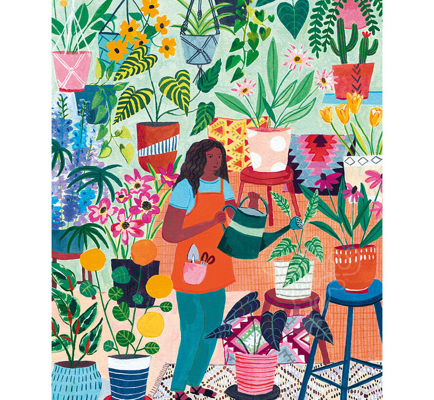 Pieces & Peace Plant Lady Puzzle 1000pcs