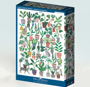 Pieces & Peace Pieces & Peace Cats and Plants Puzzle 500pcs