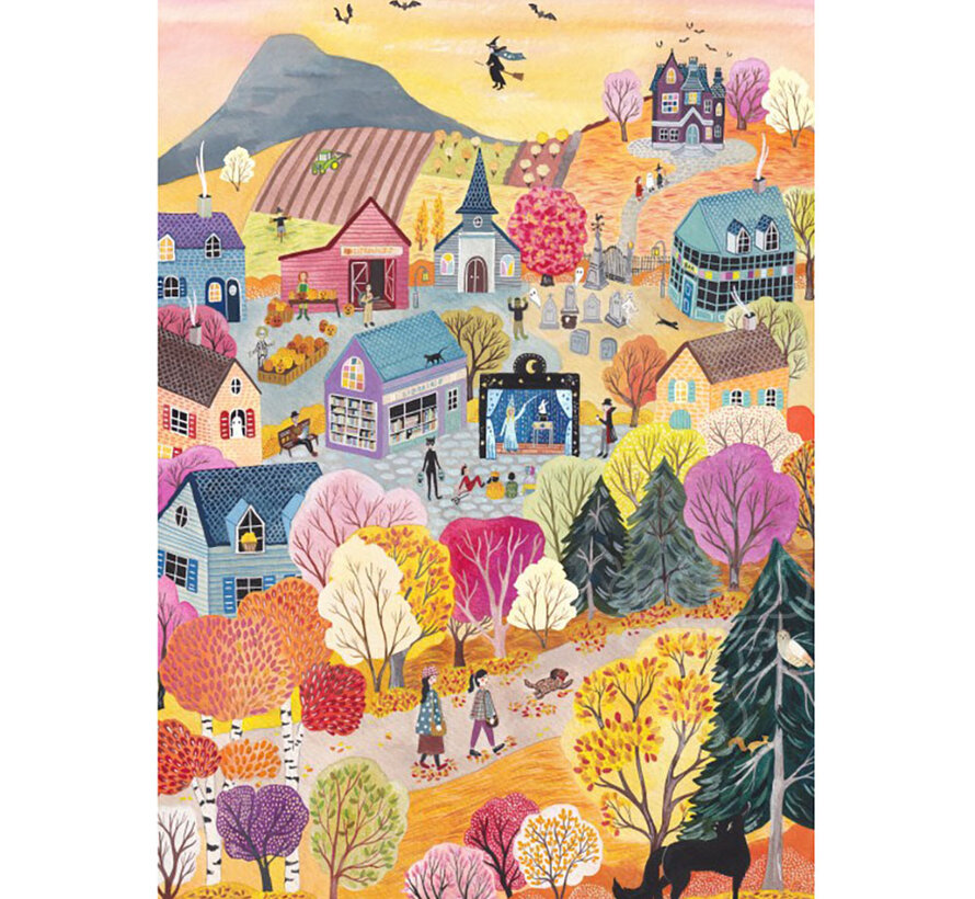 Pieces & Peace The Magic of Autumn (La De L'Automne) Puzzle 1000pcs