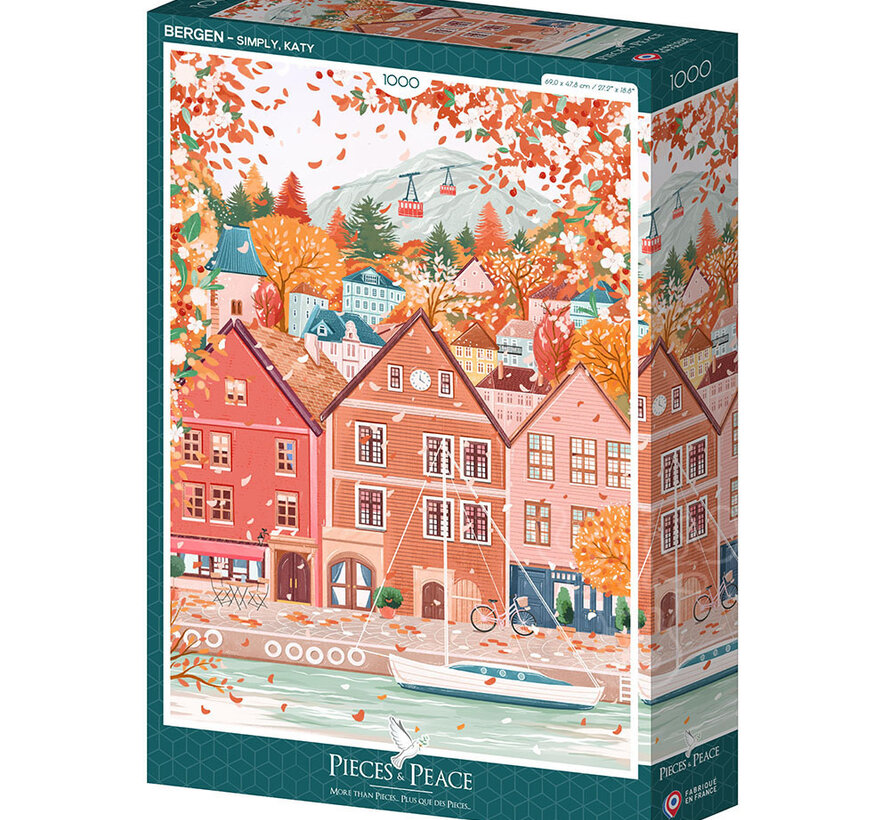 Pieces & Peace Bergen Puzzle 1000pcs