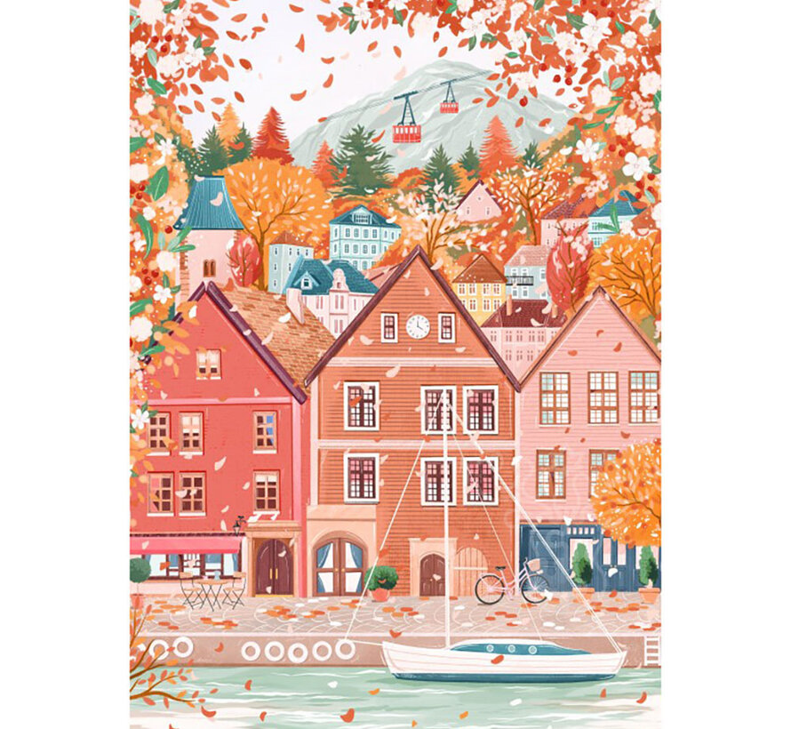 Pieces & Peace Bergen Puzzle 1000pcs