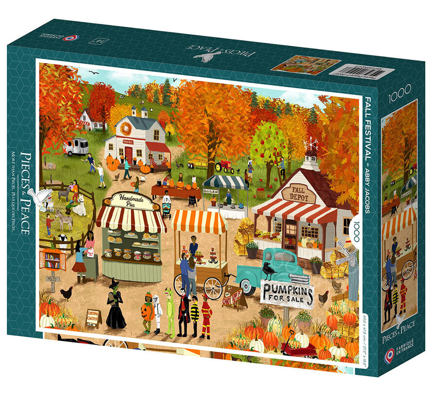 Pieces & Peace Fall Festival Puzzle 1000pcs