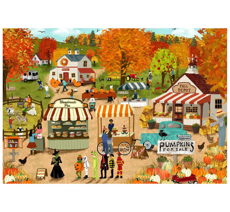 Pieces & Peace Fall Festival Puzzle 1000pcs