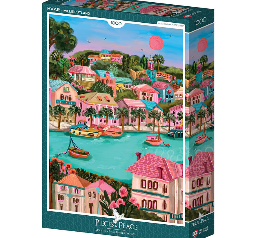 Pieces & Peace Hvar Puzzle 1000pcs