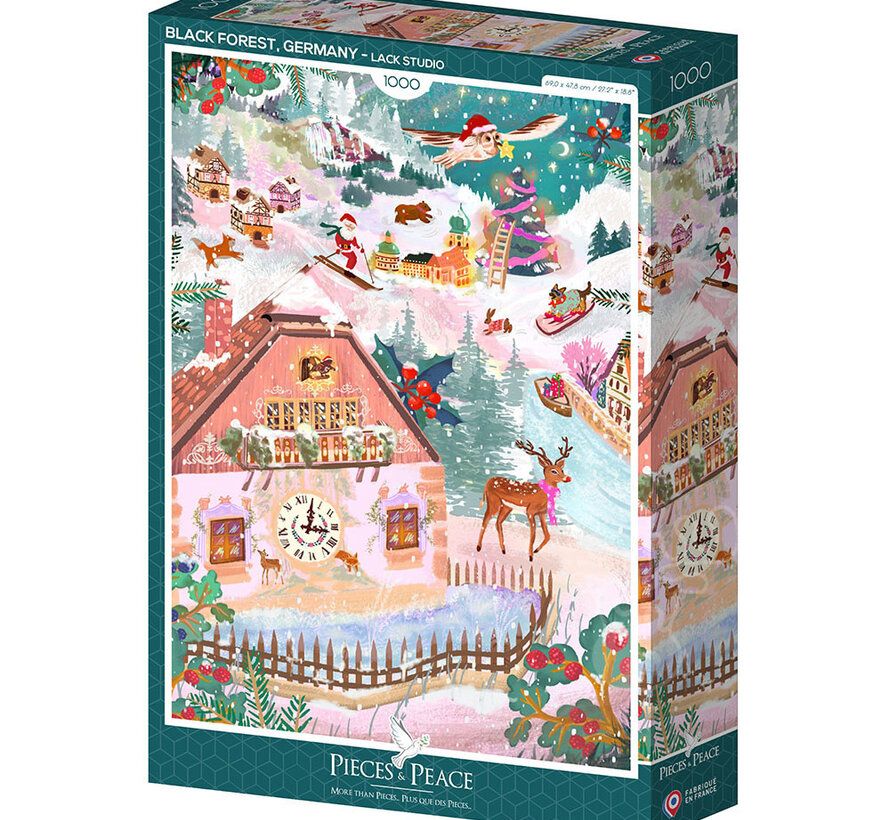 Pieces & Peace Black Forest, Germany Puzzle 1000pcs