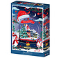 Pieces & Peace Santa's Snowy Village Puzzle 500pcs