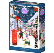 Pieces & Peace Pieces & Peace Let it Snow - London Puzzle 500pcs