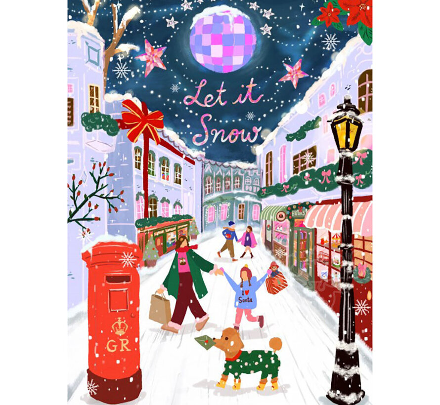 Pieces & Peace Let it Snow - London Puzzle 500pcs