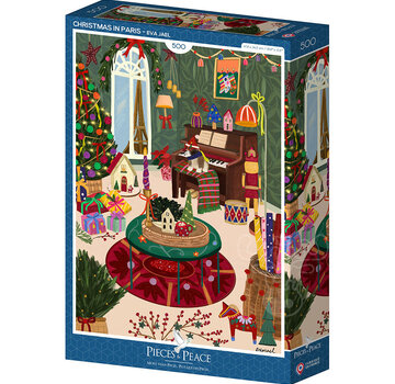 Pieces & Peace Pieces & Peace Christmas in Paris Puzzle 500pcs