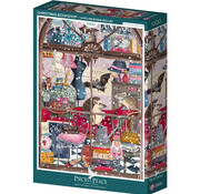 Pieces & Peace Pieces & Peace Christmas Bookshop Puzzle 1000pcs
