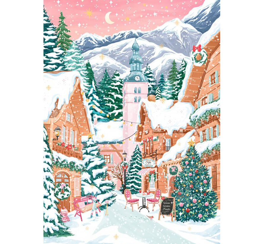 Pieces & Peace Megeve, French Alps Puzzle 1000pcs