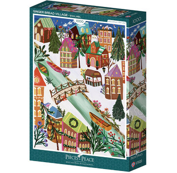 Pieces & Peace Pieces & Peace Ginger Bread Village Puzzle 1000pcs