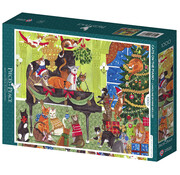 Pieces & Peace Pieces & Peace Cats on the Piano Puzzle 1000pcs