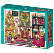 Pieces & Peace Pieces & Peace Festive Fireplace Puzzle 2000pcs