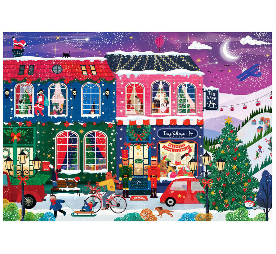 Pieces & Peace Merry Christmas Puzzle 2000pcs