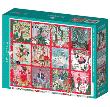 Pieces & Peace Pieces & Peace 12 Days of Christmas Puzzle 2000pcs